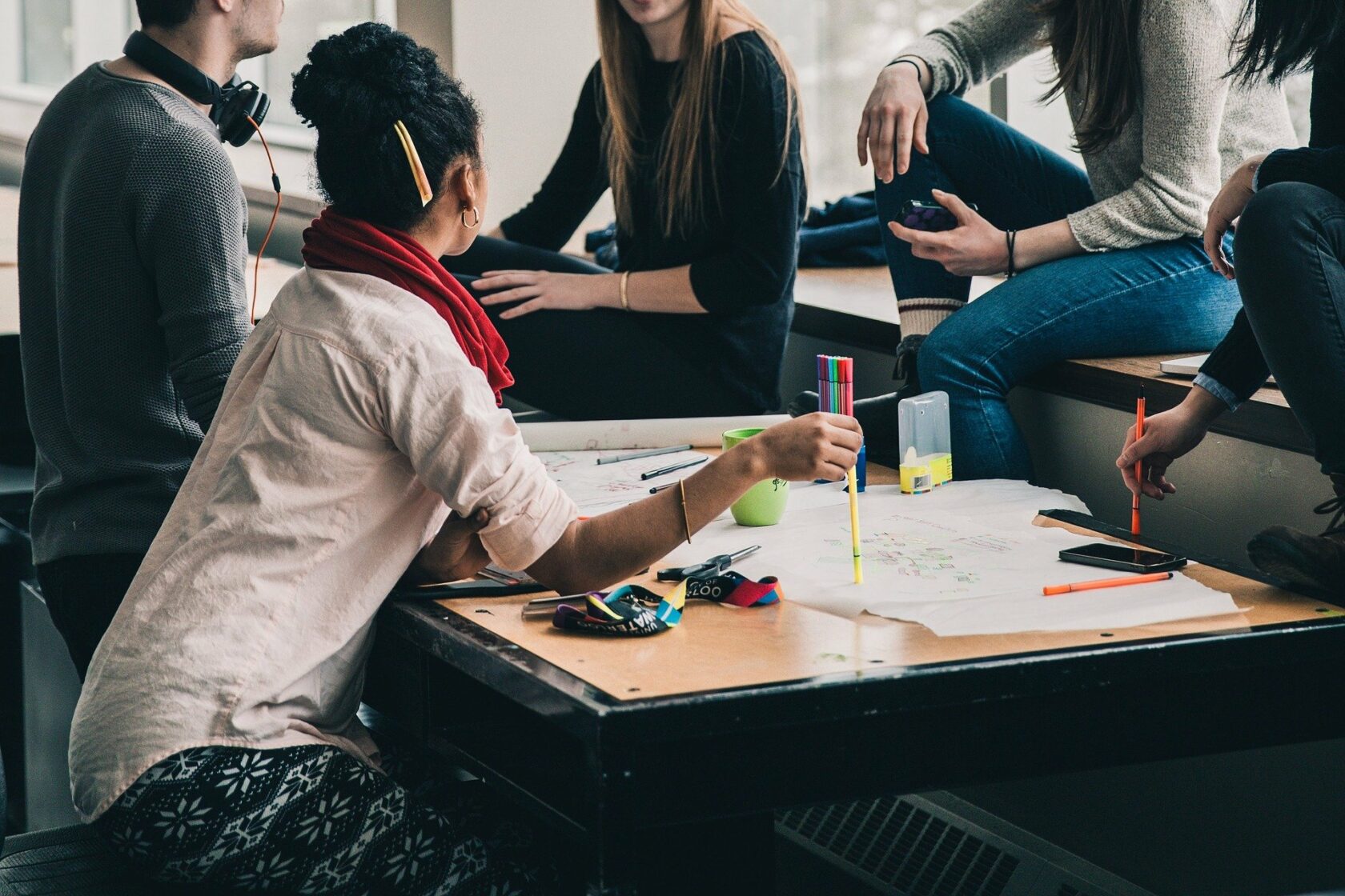 Personnes en réunion de travail ou en formation dans l'ESS ou au sein d'une SIAE