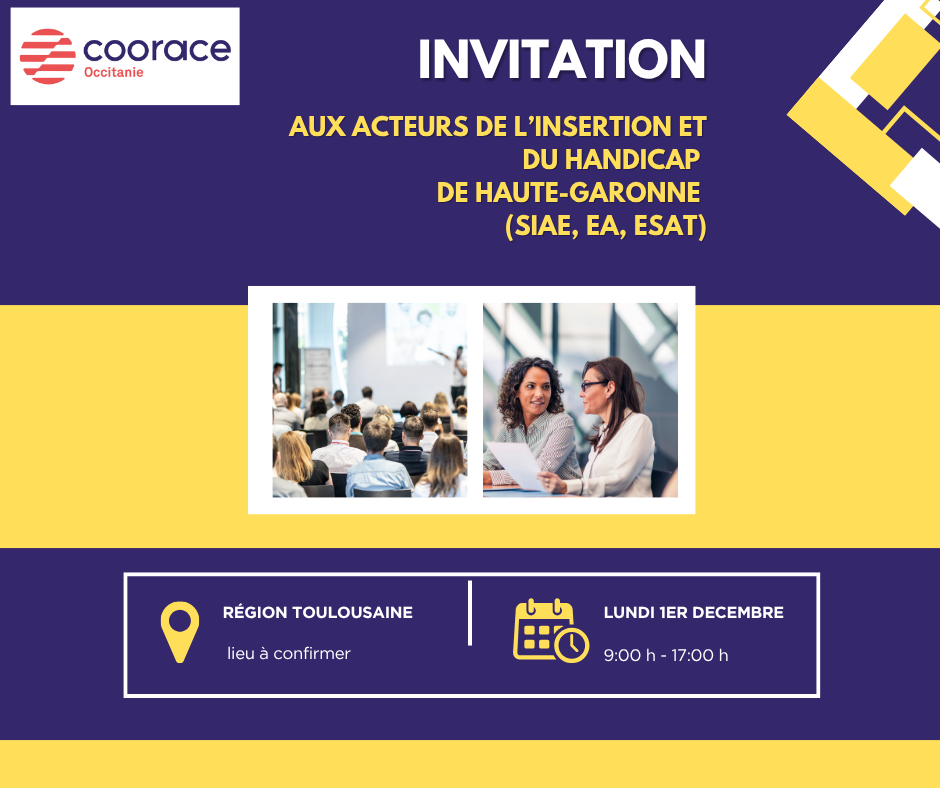 Acteurs de l’insertion et du handicap de Haute Garonne (SIAE, EA, ESAT) (3)