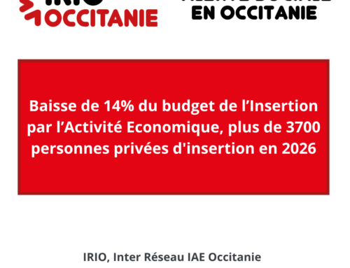 ALERTE: l’IAE en danger en Occitanie